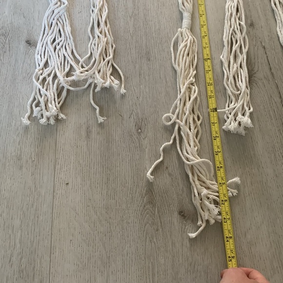 Jade Luxe‎ macrame plant hanger 7 PCs new on box bohemian beaded indoor - Picture 9 of 11